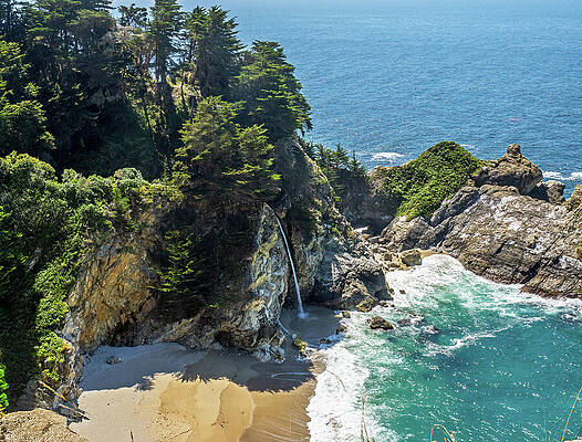 McWay Falls - Big Sur by Joe Schofield