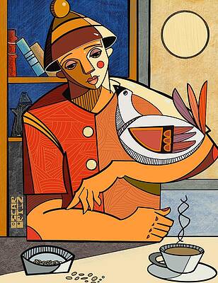 Nostalgic Wall Art featuring the painting Me Importas Tu by Oscar Ortiz