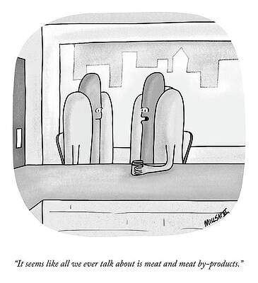 Meat Drawing - Meat And Meat By Products by Lonnie Millsap