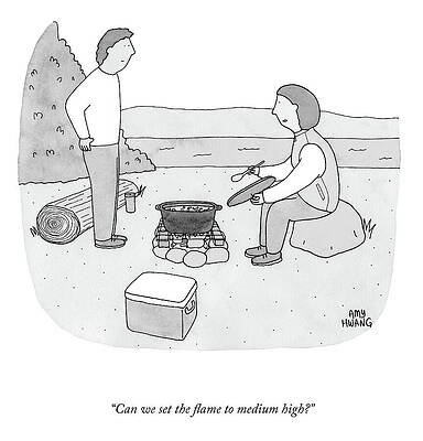 Setting Drawing - Medium High by Amy Hwang