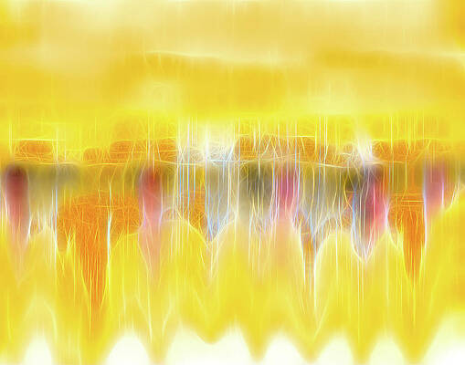 Wall Art featuring the photograph Melting Italian Ices by Alison Frank