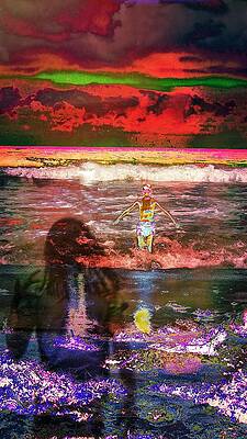 Wall Art featuring the mixed media Memory by David McKinney