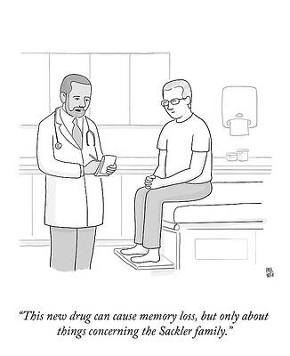 Memory Wall Art featuring the drawing Memory Loss by Paul Noth