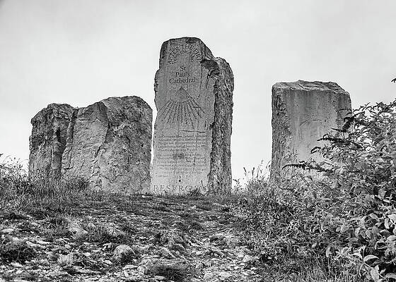 Wall Art featuring the photograph Memory Stones At Portland by Shirley Mitchell