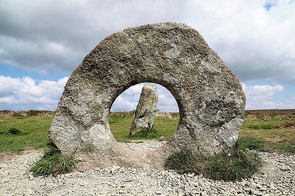 Wall Art featuring the photograph Men-an-Tol by Nicholas Blackwell