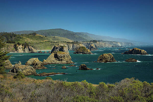California Wall Art featuring the photograph Mendocino Marine Layer by Tim Lyden