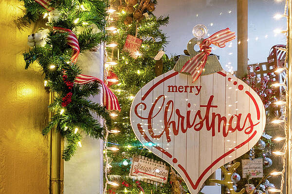 Wall Art featuring the photograph Merry Christmas by KC Hulsman