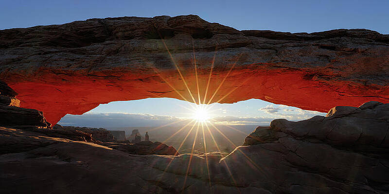 Sunrise at Mesa Arch Wall Art