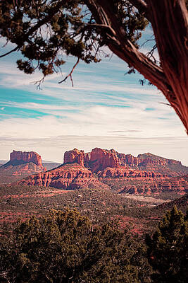 Mesa De Rojo, Sedona Arizona Print