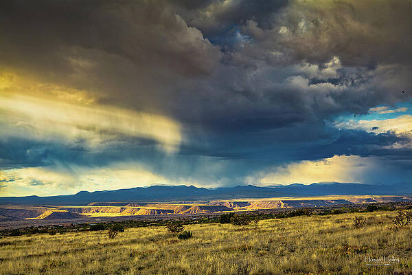 Wall Art featuring the photograph Mesa Light by Howard Holley