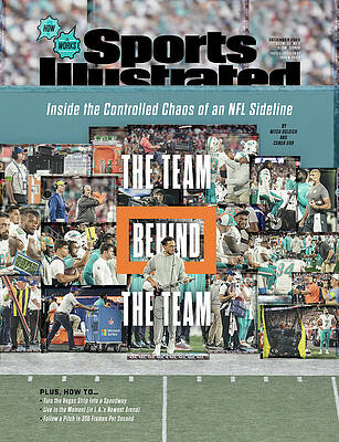 Miami Dolphins Sideline Dynamics Photograph