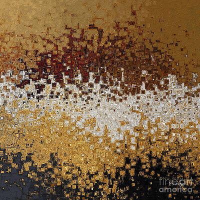 Wall Art featuring the painting Micah 7 8. Dawn Of Hope. Bible Verse Inspirational Wall Art by Mark Lawrence