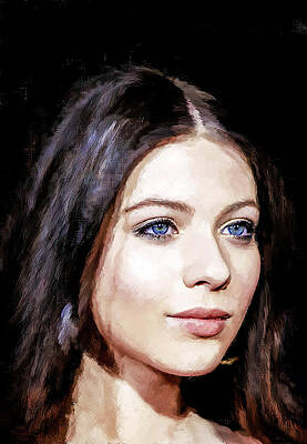 Serene Digital Art - Michelle Trachtenberg, American Actress, Dies At 39 by Gradify Creations