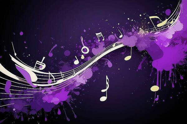 Wall Art featuring the digital art Midnight Melody - AM1216 by Don Northup