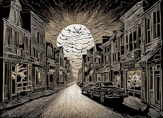 Digital Art - Midnight Mystique by Deb Beausoleil