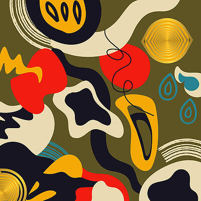 Wall Art featuring the mixed media Militia by Canessa Thomas