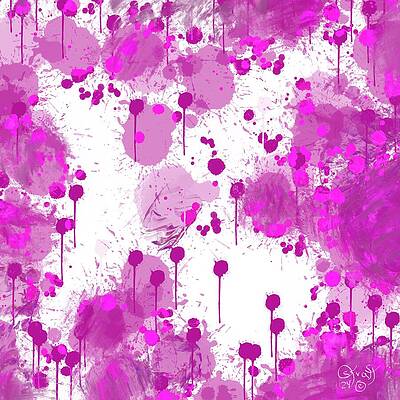 Flower Wall Art featuring the painting Mindfulness by Sonja Kraft