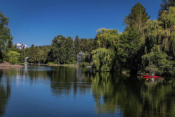 Mountain Wall Art featuring the photograph Mirror And Mountain by Tim Lyden