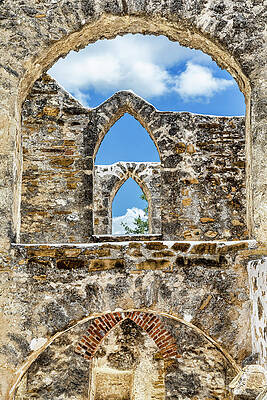 Symbolic Wall Art featuring the photograph Mission San Jose Arches by Kelley King