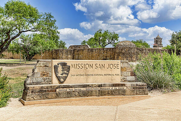 Symbolic Wall Art featuring the photograph Mission San Jose NHP by Kelley King