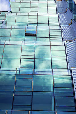 Wall Art featuring the photograph Missouri - Building - Abstract by Robert Niemeier