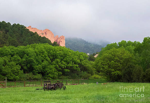 Colorado Wall Art featuring the photograph Misty Morning by Shirley Dutchkowski