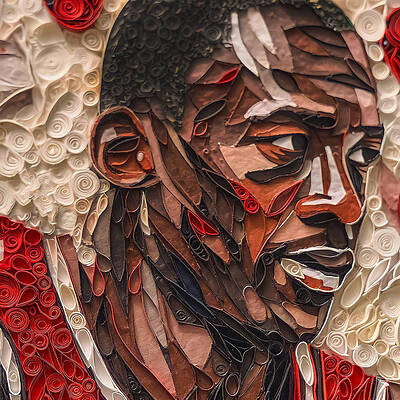 Digital Art - MJ by Paul Charles