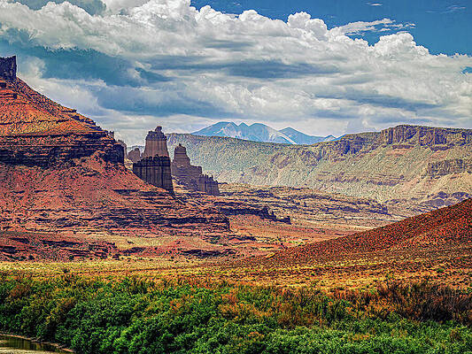 Nature Wall Art featuring the photograph Moab, Utah - Layers And Colors by Robert Niemeier