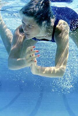 Underwater Graceful Movement Wall Art