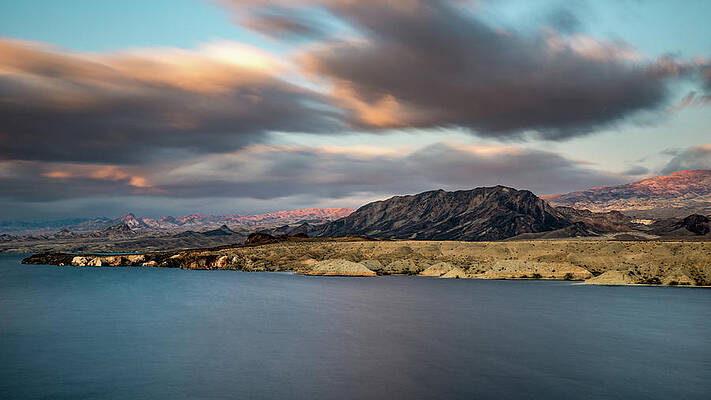 Lake Wall Art featuring the photograph Mohave Flyover by Matt Halvorson