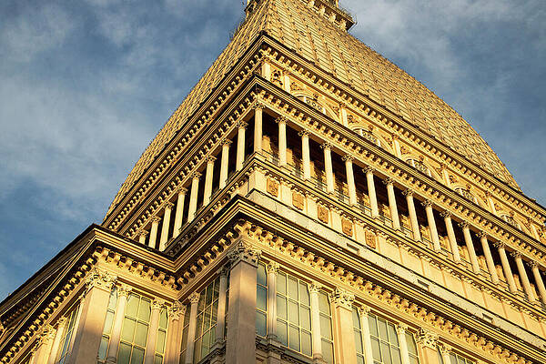 Mole Antonelliana at Sunset Wall Art