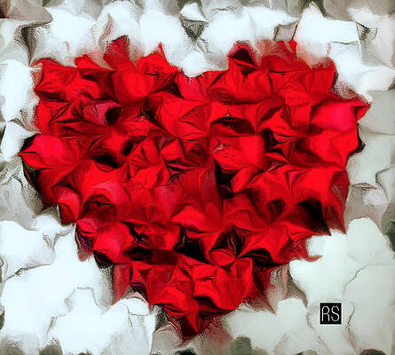 Modern Wall Art featuring the painting Mon Amour by Rafael Salazar