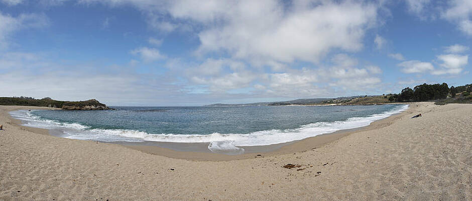 California Photograph - Monastery Beach View To Carmel Point by John Twynam