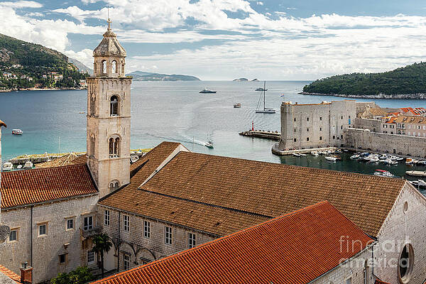Reflection Wall Art featuring the photograph Dubrovnik Harbor #1 by Craig A Walker