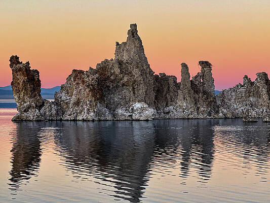 Majestic Rock Formations at Sunset Photograph