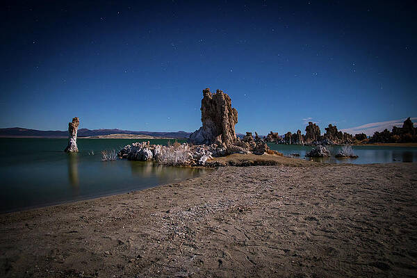 Mountain Wall Art featuring the photograph Mono Lake Tufas - East by Jonathan Babon