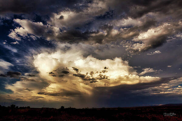 Sky Wall Art featuring the photograph Monsoon Sky by Howard Holley