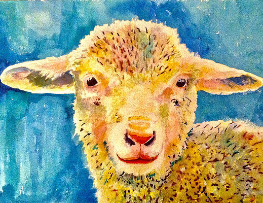 Painting - Montana Pretty Girl by Grant Nixon