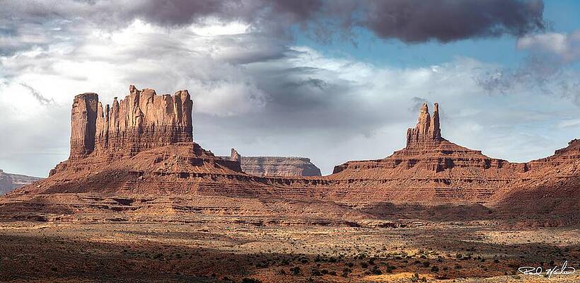 Arizona Photograph - Monument Valley by Paul Martin