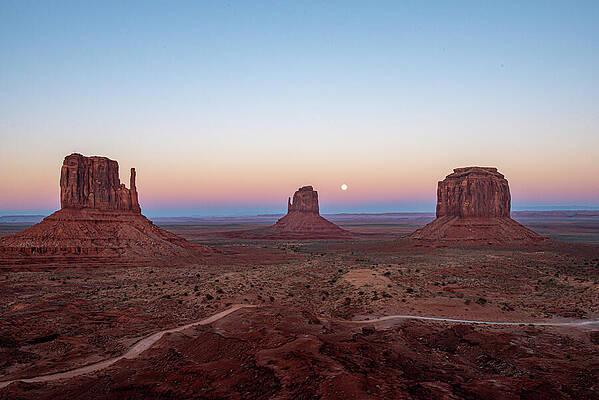Monument Valley at Sunset Photograph