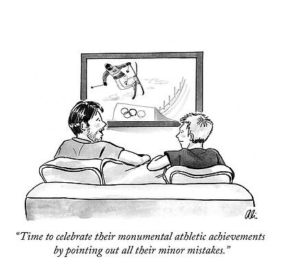 Commentary on Olympic Skiing Event Drawing