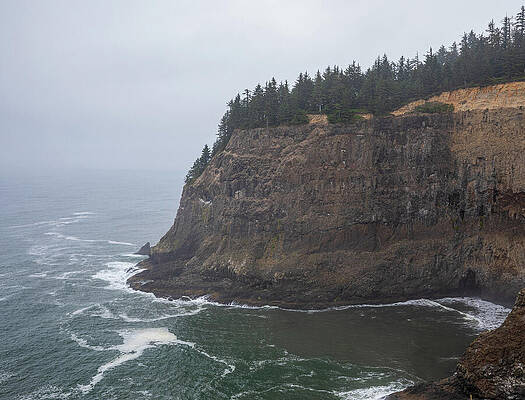 Majestic Coastal Cliff View Wall Art