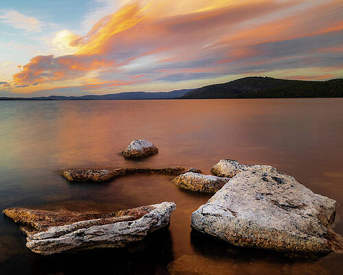 Moody Wall Art featuring the photograph Moody Pike's Point Evening by Mike Lee