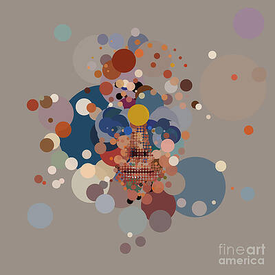 Wall Art featuring the digital art Moondust by BFA Prints