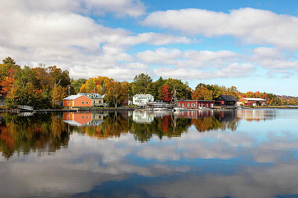 Wall Art featuring the photograph Moosehead Lake Reflections Greenville Maine by Dan Sproul