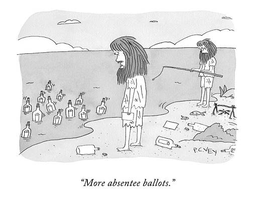 Desert Photograph - More Absentee Ballots by Peter C Vey