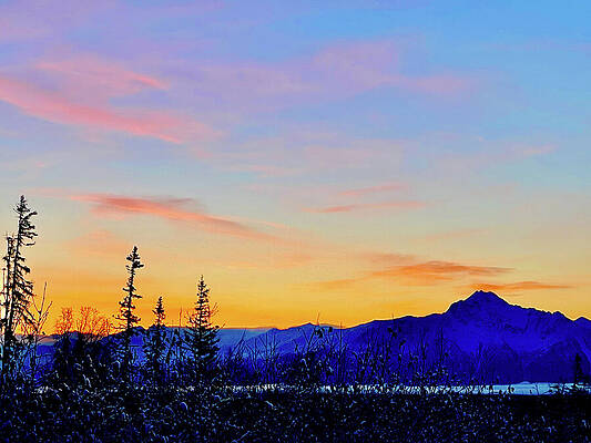 Landscape Wall Art featuring the photograph Morning Glow by Harry Banks