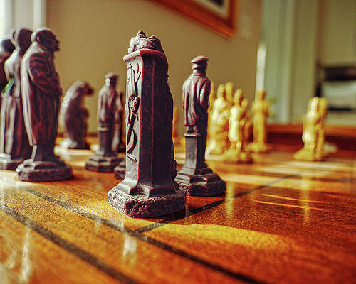 Vintage Photograph - Morning Light On The Board by Robert Niemeier