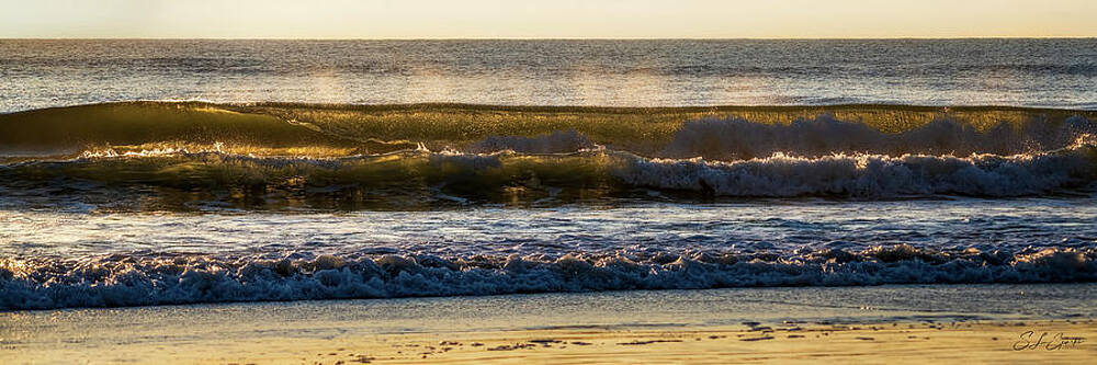 Sunrise Photograph - Morning Surf by Steven Sparks