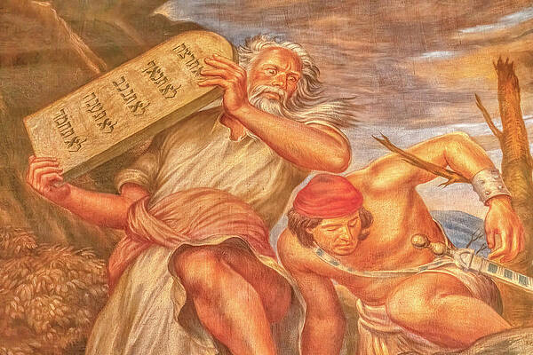 Wall Art featuring the photograph Moses by Penny Polakoff